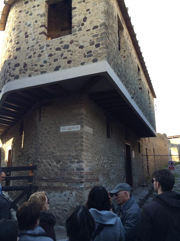 The most popular brothel in Pompeii. Here, customers would walk in and request the type of service they want, and would then be lead to a stone mattress in a specific room.