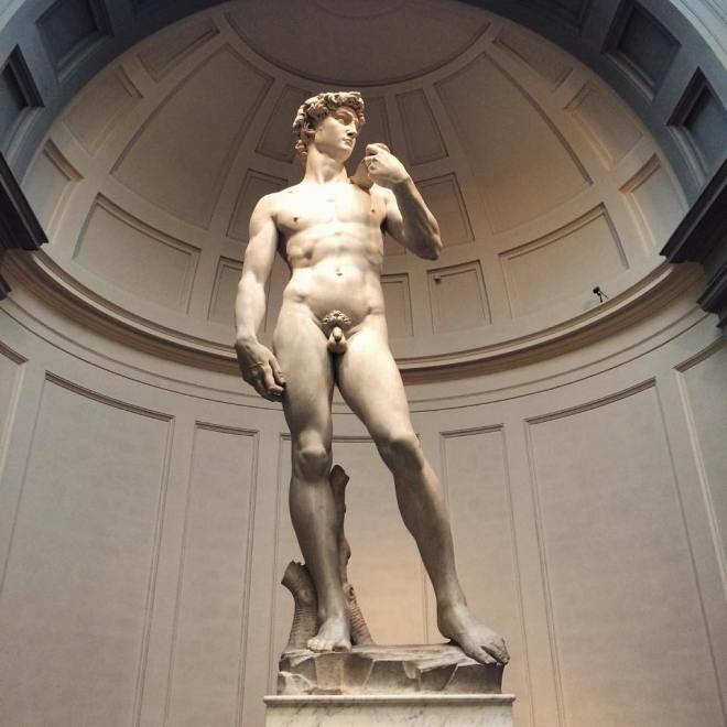This is what perfection looks like, Michelangelo’s David.